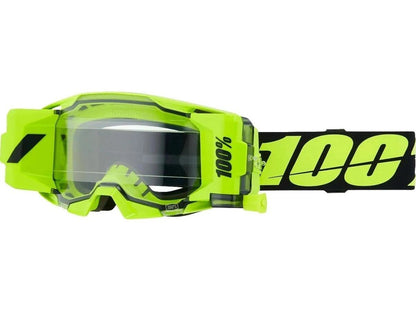 Gafas de motocross Armatic Forecast – Amarillo Neón, Lente transparente antivaho - MxProStoreParts