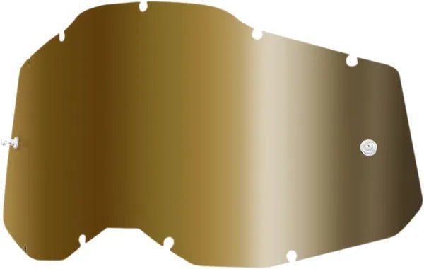 100% Accuri 2/Racecraft 2/Strata 2 brillens – spiegel/True Gold - MxProStoreParts
