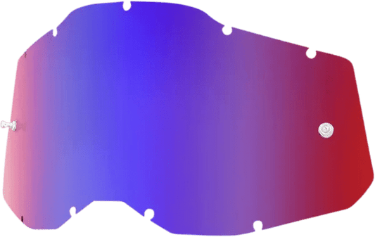 100% Accuri 2/Racecraft 2/Strata 2 brillens – blauw/rood/spiegel