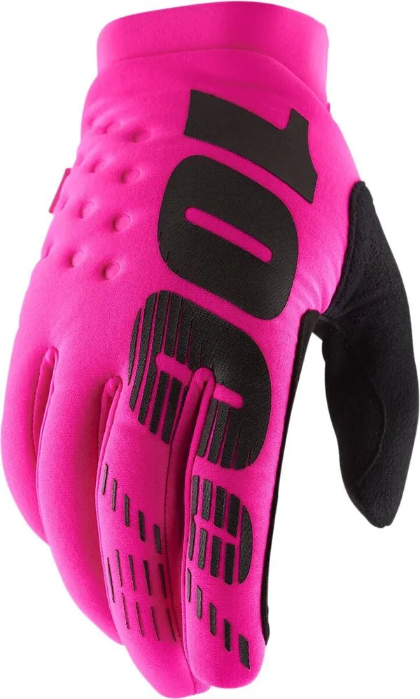 100% Brisker crosshandschoenen roze/zwart - MxProStoreParts