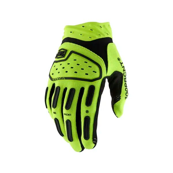 100% Airmatic 2 crosshandschoenen fluor geel – maat M - MxProStoreParts