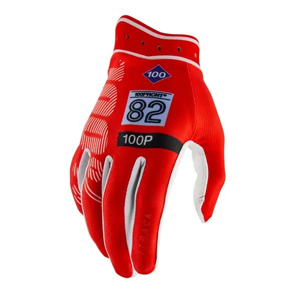 100% iTrack crosshandschoenen rood/wit/zwart - MxProStoreParts