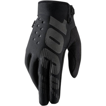 100% Talla M guantes para clima frío Brisker negro - MxProStoreParts