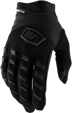 100% Airmatic Black Youth Size M Gloves