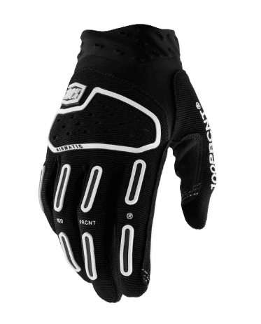 100% Airmatic 2 Black/White Gloves Size XL 2026 Collection