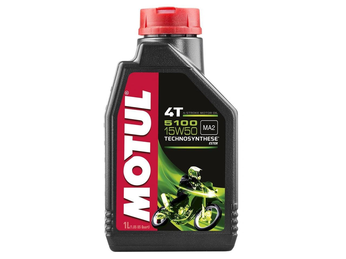 Motul 5100 4T 15W50 Semisintético 1 Liter - MxProStoreParts