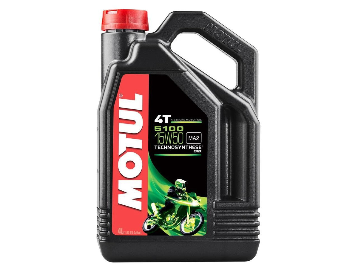 Motul 5100 4T 15W50 Semi-synthétique 4 Liter - MxProStoreParts
