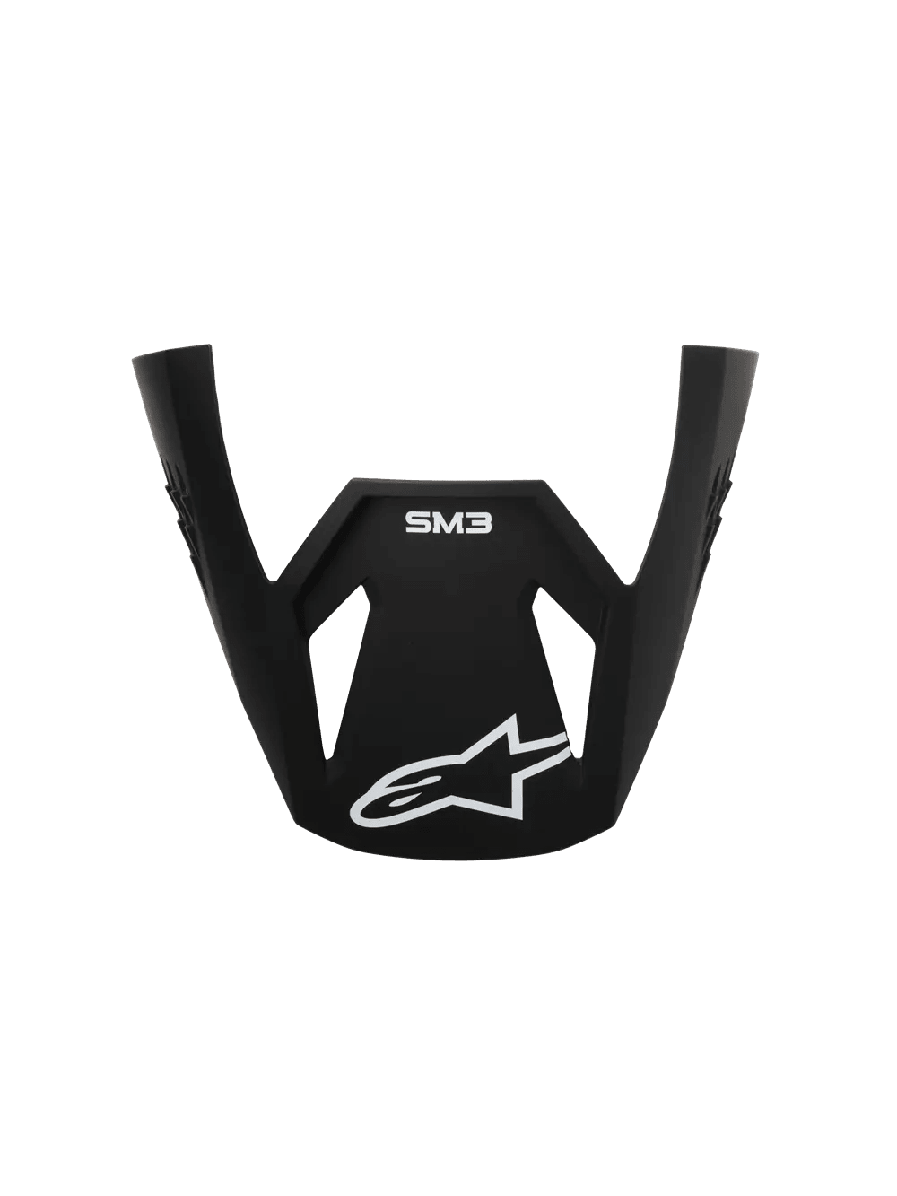 Alpinestars S-M3 Válvula sólida de casco – Negro mate - MxProStoreParts
