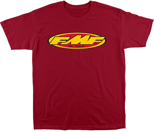 FMF Don heren-T-shirt rood, maat S