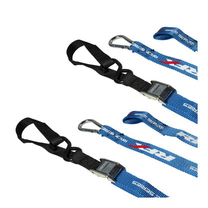 RFX Race Series 1.0 tie-down straps with extra loop and carabiner hook - MxProStoreParts