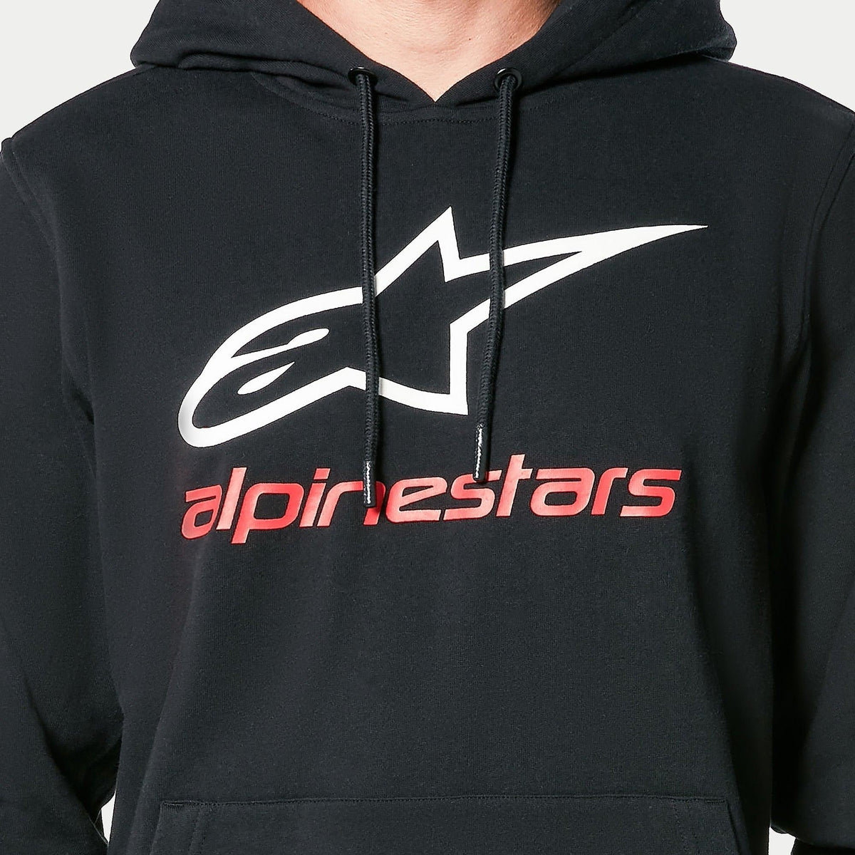 Alpinestars Always V3 Hoodie Noir Blanc Rouge - MxProStoreParts