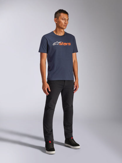 Alpinestars Blaze 2.0 CSF Camiseta Marino Blanco Naranja - MxProStoreParts