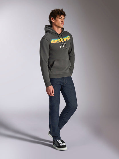 Alpinestars Sudadera con Capucha Ellipsoid Gris Peltre - MxProStoreParts