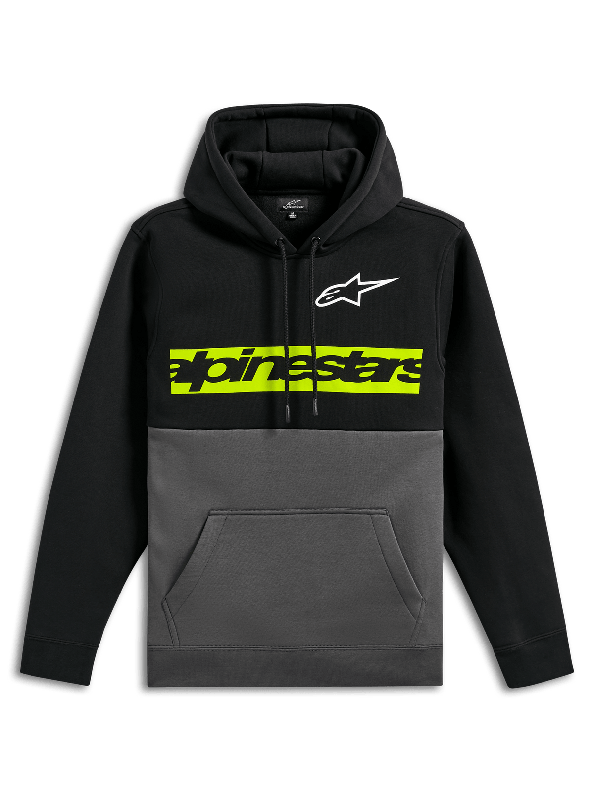 Alpinestars Sudadera con Capucha Parallel Negro Gunmetal - MxProStoreParts