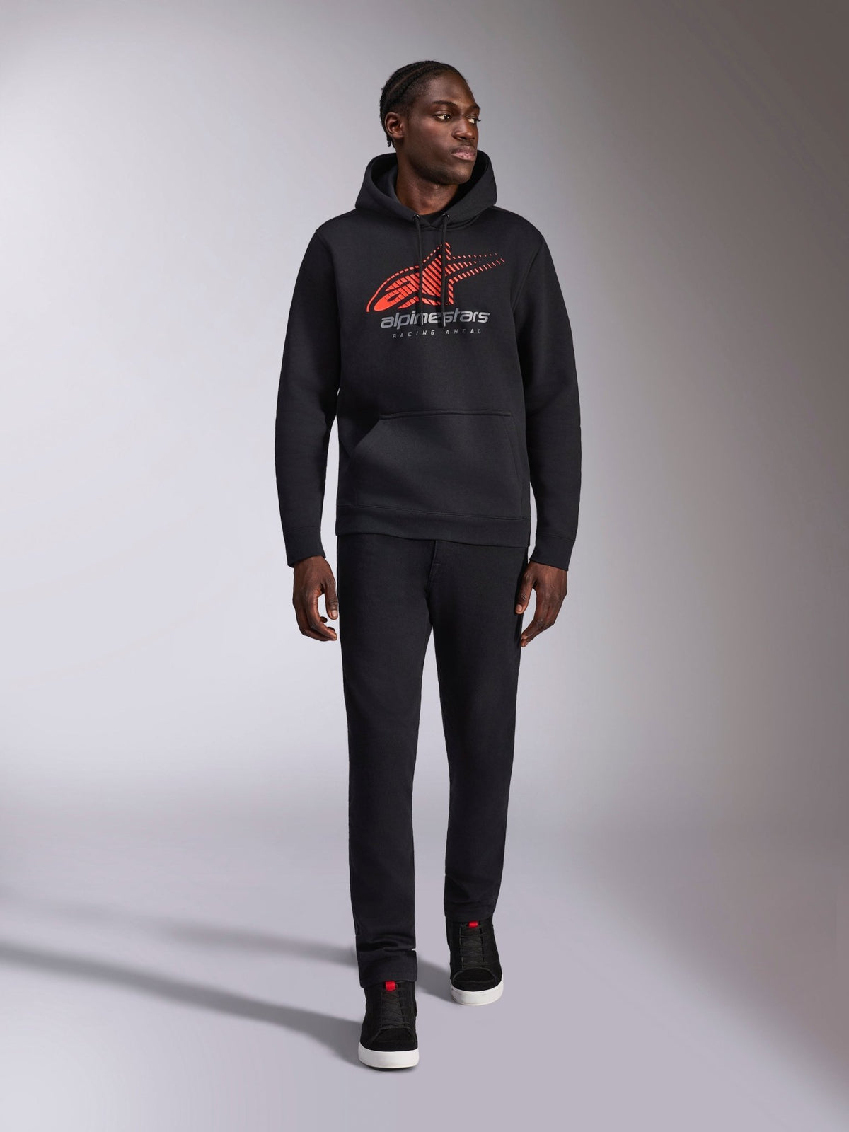 Alpinestars Pulse Sudadera con Capucha Negra - MxProStoreParts