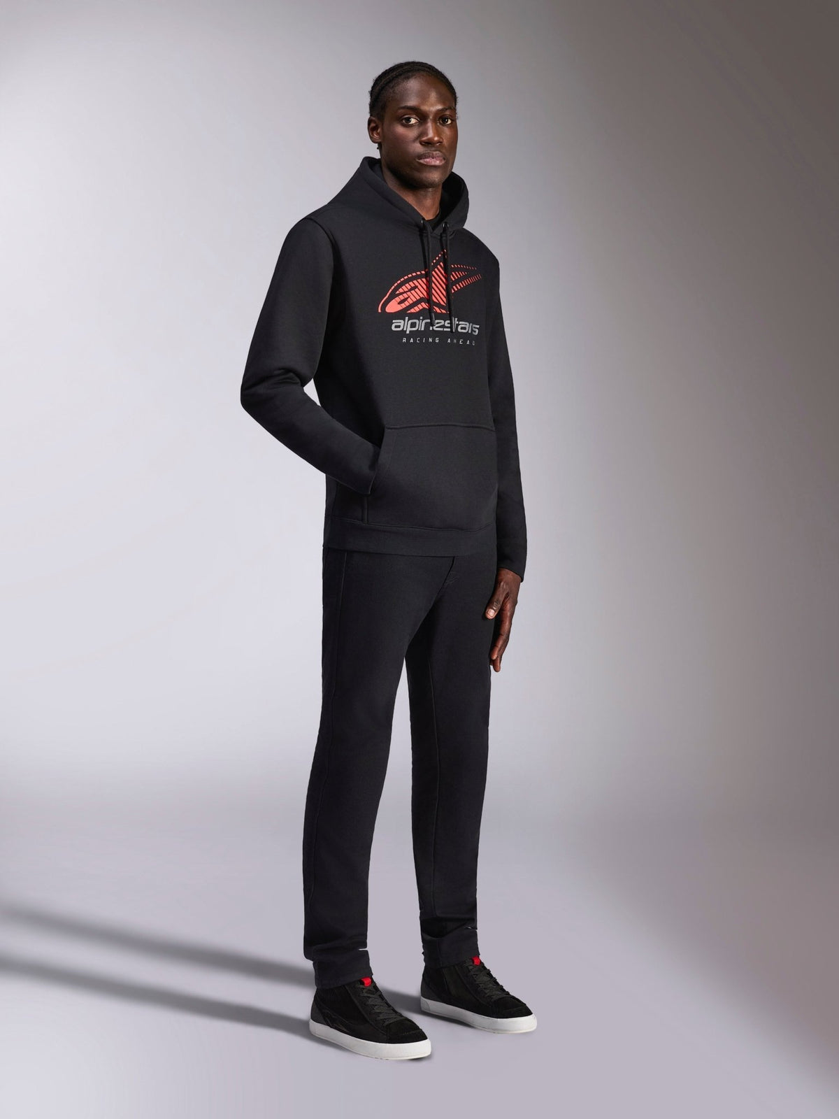 Alpinestars Pulse Sudadera con Capucha Negra - MxProStoreParts
