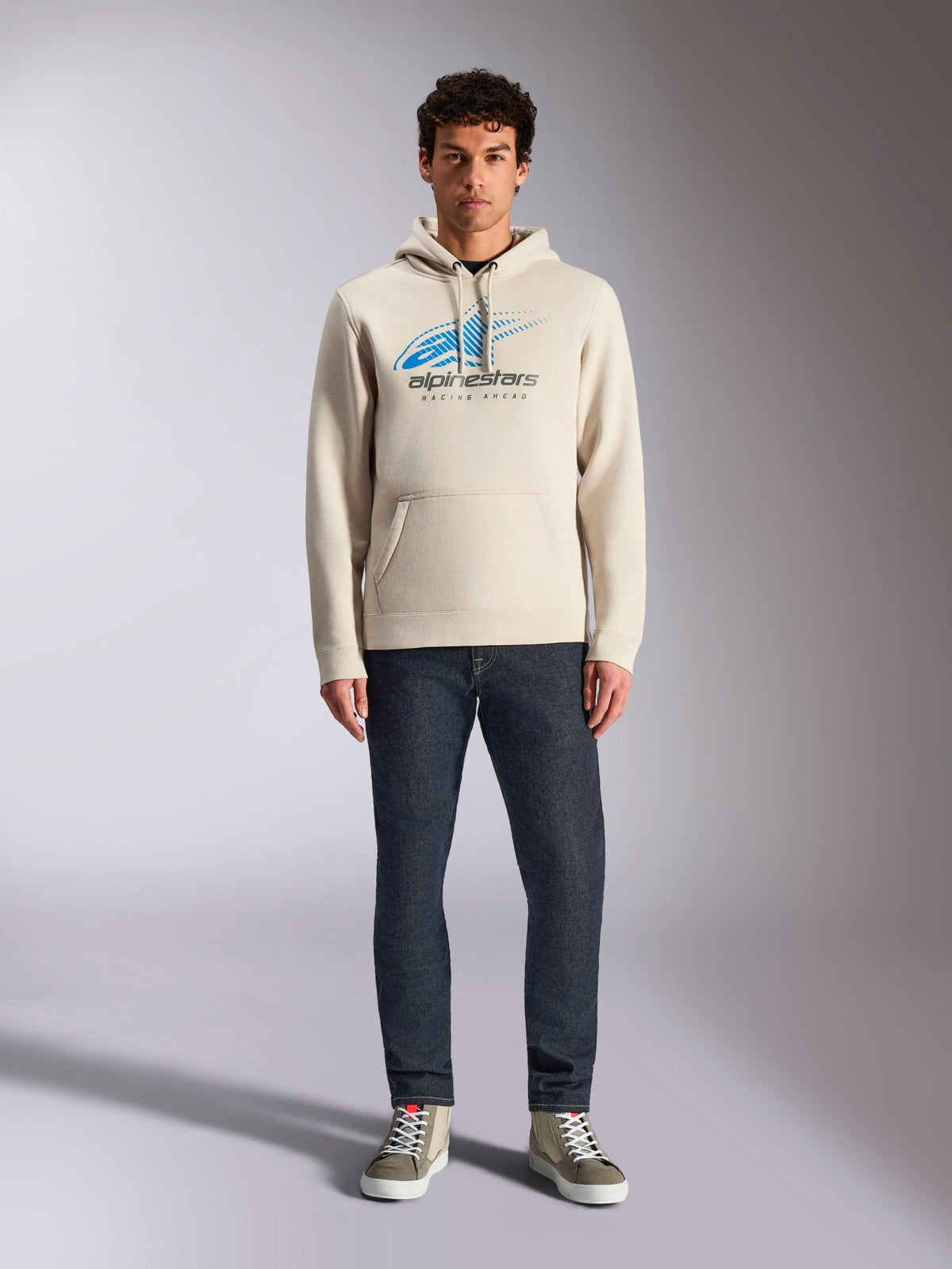 Alpinestars Pulse Hoodie Off White - MxProStoreParts