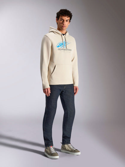 Alpinestars Pulse Hoodie Off White - MxProStoreParts