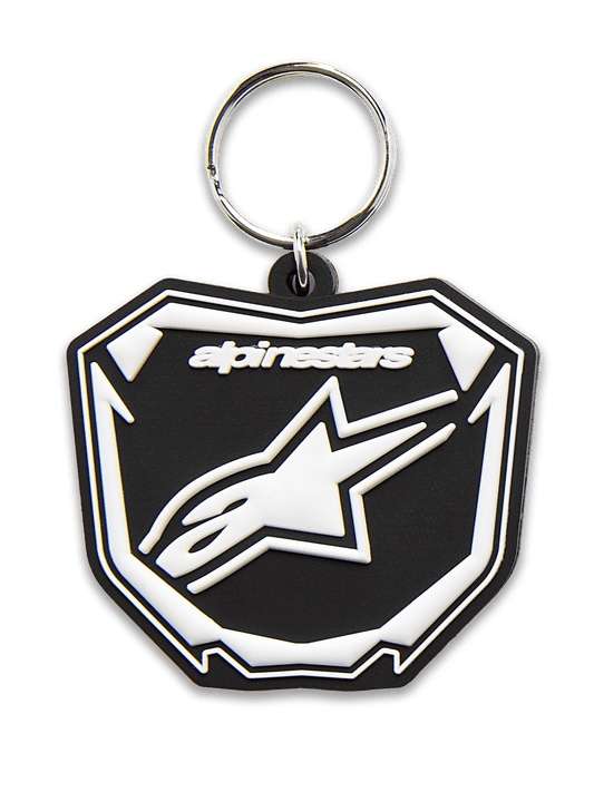 Alpinestars Plate Keyfob Black/White – 1216-91200-1020