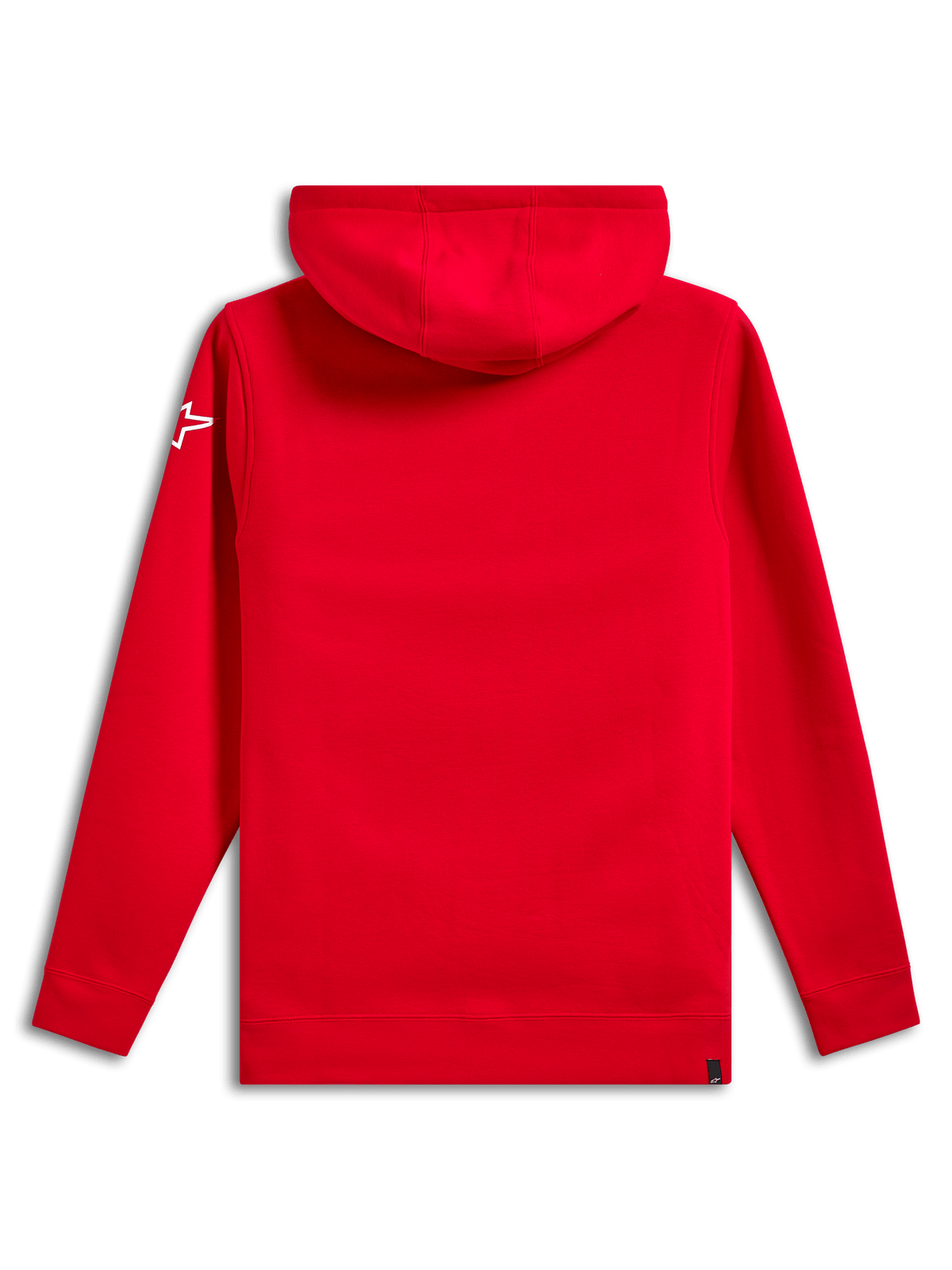 Alpinestars Linear Wordmark V3 Sudadera con capucha de forro polar Rojo Blanco Blanco - MxProStoreParts