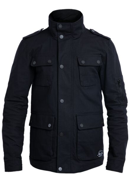 JOHN DOE Explorer herenjas zwart, maat L