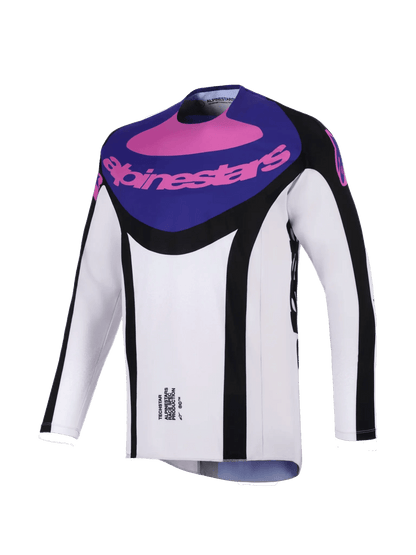 Alpinestars Techstar Knif Jersey Black/Gray/Purple - MxProStoreParts