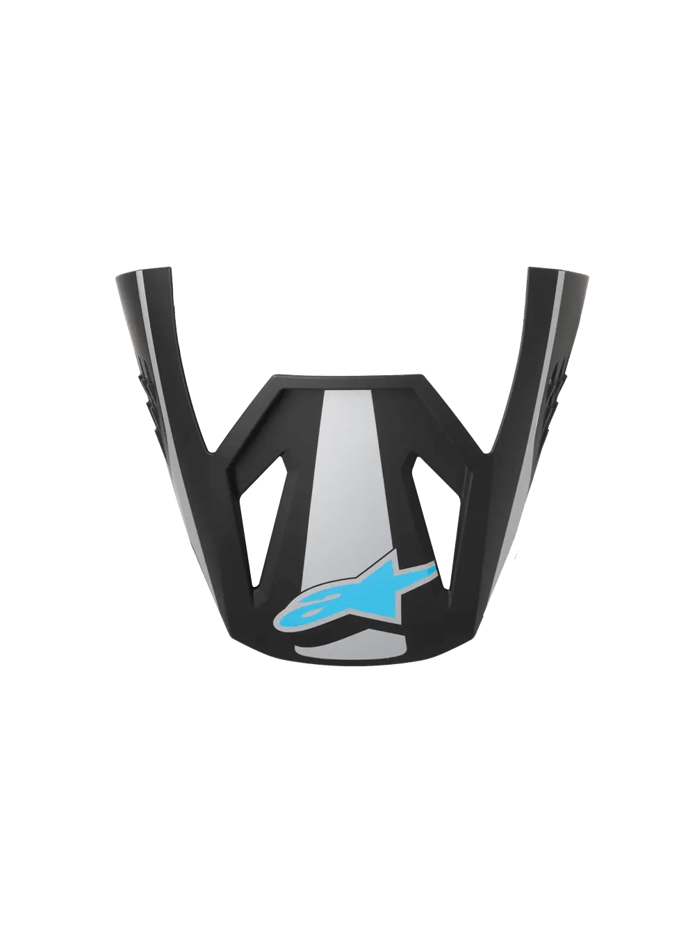 Alpinestars S-M3 Heat Helmet Vent – Silver Blue Black Matte - MxProStoreParts