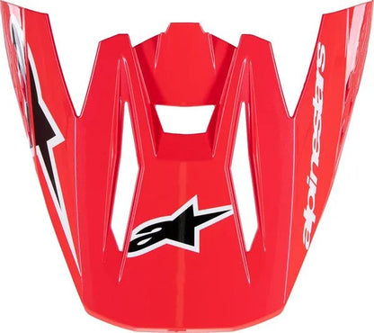 Alpinestars S-M5 Corp válvula de casco – Rojo claro de acabado brillante - MxProStoreParts