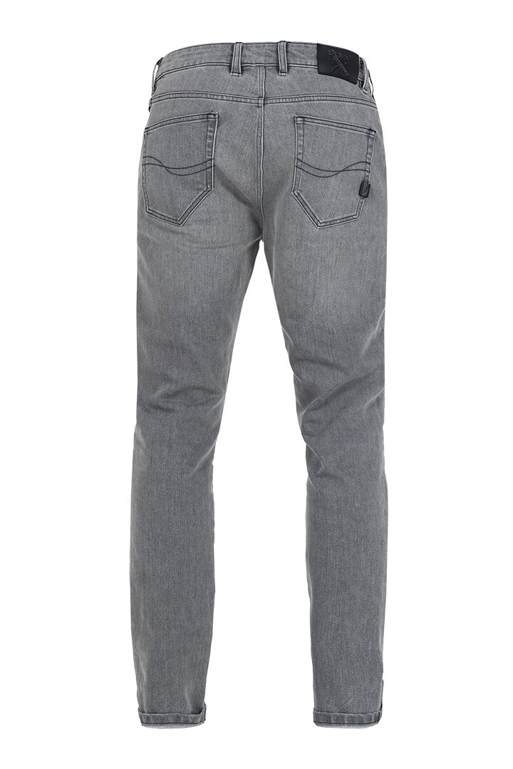 JOHN DOE Pioneer Mono herenmotorbroek lichtgrijs – maat 33/34 - MxProStoreParts
