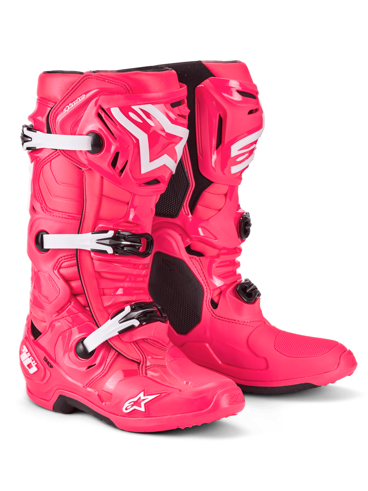 Alpinestars Tech 10 Cross Boots – Diva Pink / White - MxProStoreParts