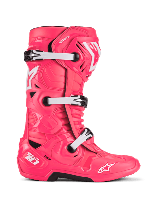 Alpinestars Tech 10 Cross Boots – Diva Pink / White