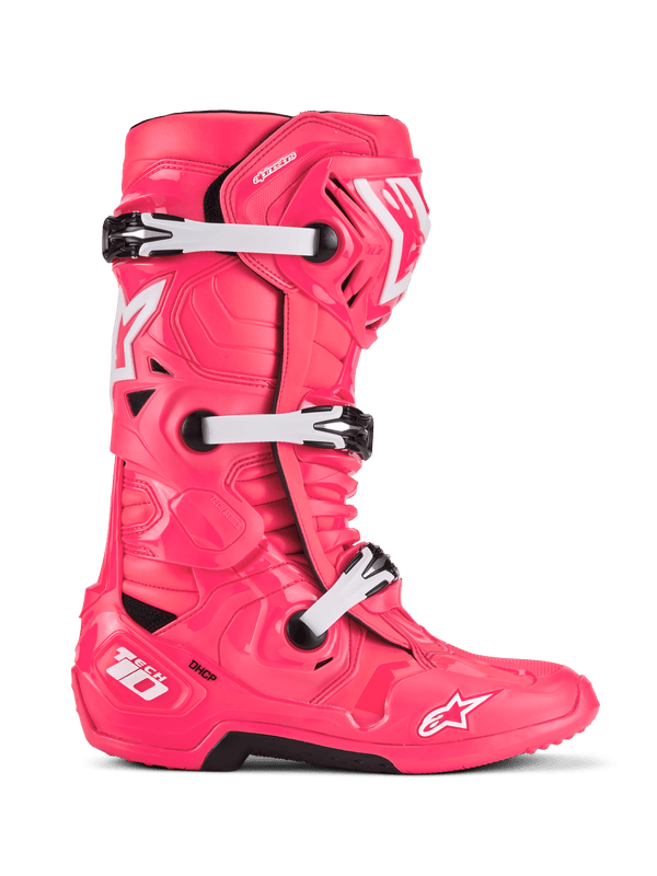 Alpinestars Tech 10 Cross Boots – Diva Pink / White - MxProStoreParts