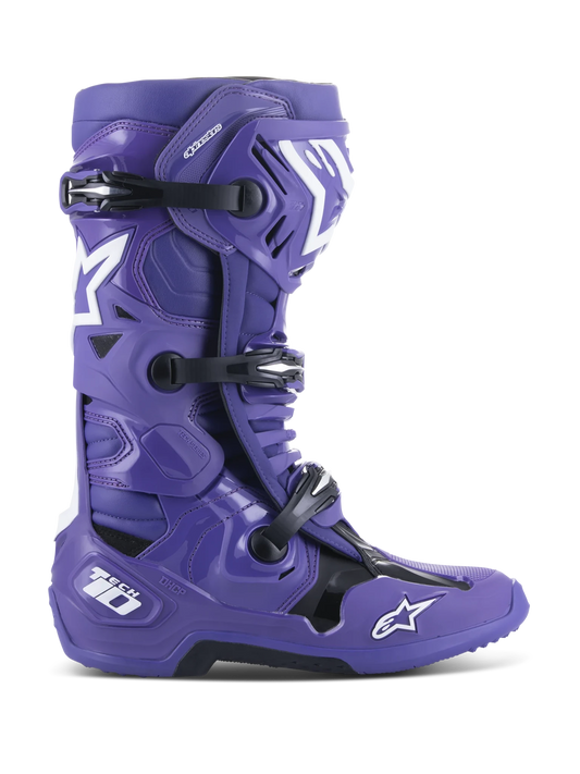 Alpinestars Tech 10 Bottes de cross – Ultraviolet / Noir