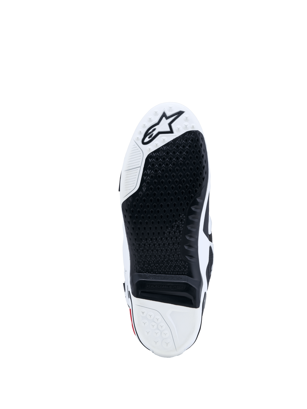 Alpinestars Tech 10 Botas de cross – Blanco / Negro / Rojo brillante - MxProStoreParts