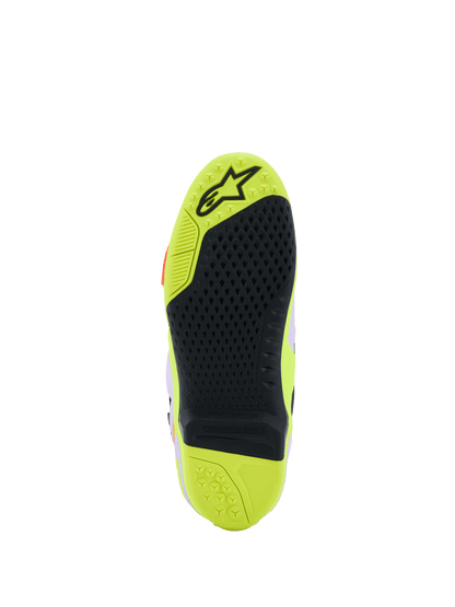 Alpinestars Tech 10 Supervented Cross Boots – Purple / Fluorescent Yellow / Diva Pink - MxProStoreParts