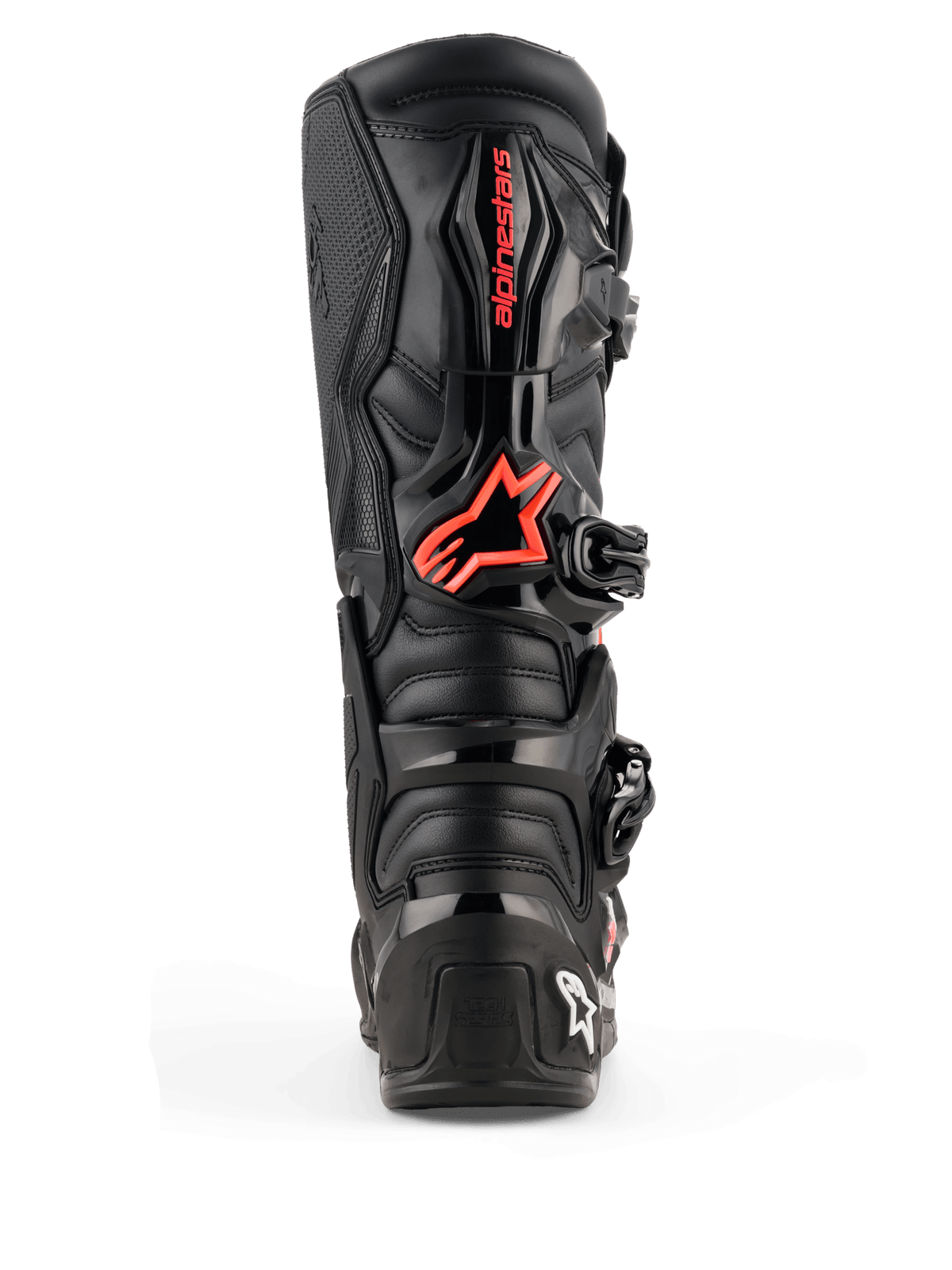 Alpinestars Tech 7 Bottes Noir Rouge Fluo - MxProStoreParts