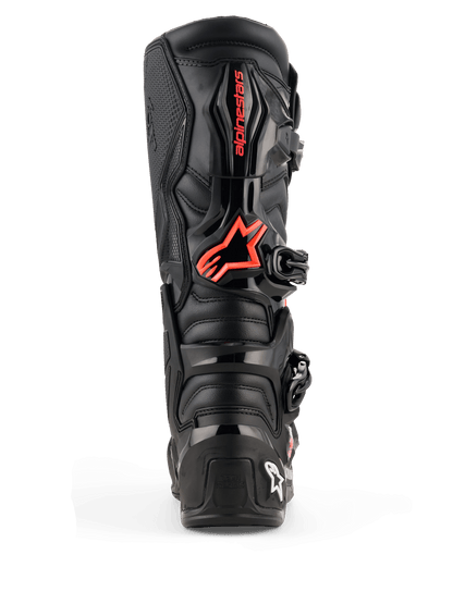 Alpinestars Tech 7 Bottes Noir Rouge Fluo - MxProStoreParts