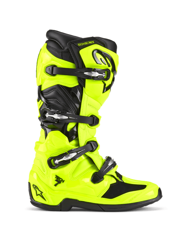 Alpinestars Tech 7 Botas Fluorescente Amarillo y Negro - MxProStoreParts