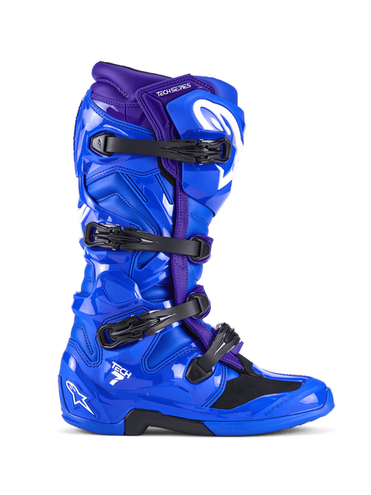 Alpinestars Tech 7 Boots Blue TPU Protection Off-Road