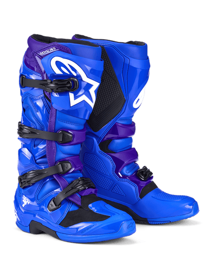 AlpinestarsTech 7 Botas Azules con Protección TPU Off-Road - MxProStoreParts