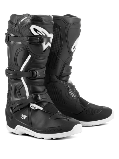 Alpinestars Tech 3 Enduro Waterproof Boots Black White - MxProStoreParts