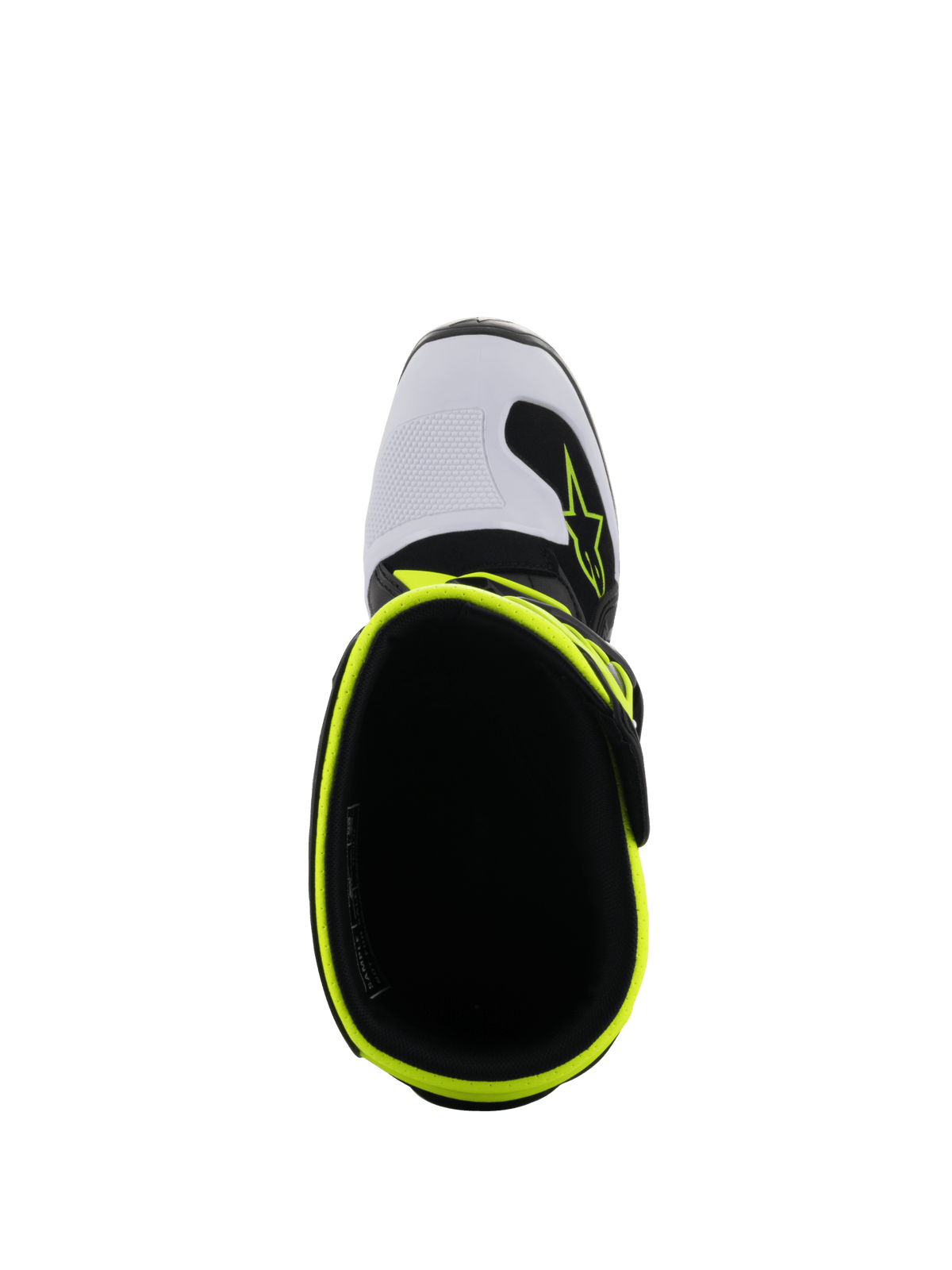 Alpinestars Tech 7S Bottines de Motocross pour Jeunes Noir Bleu Jaune Fluo - MxProStoreParts