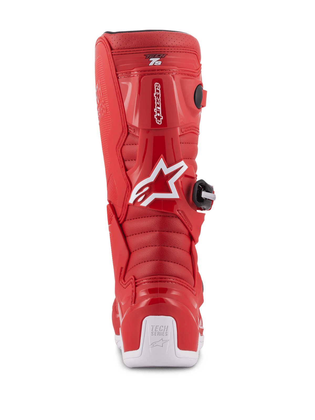 Alpinestars Tech 7S Bottes Junior À Semelle Protectrice Rouge - MxProStoreParts