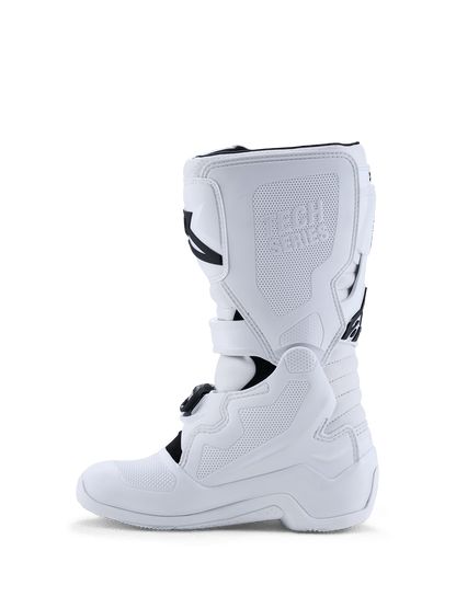 Alpinestars Youth Tech 7S White Boots - MxProStoreParts