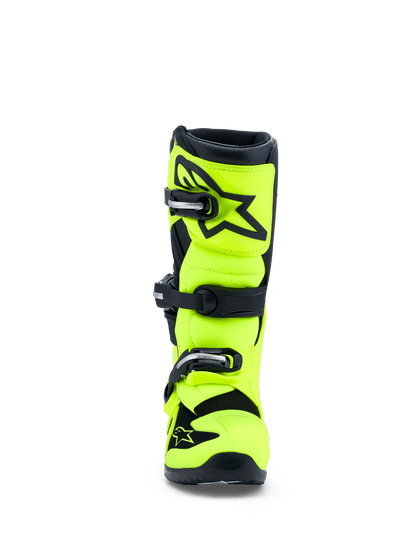 Alpinestars Bottes Tech 7S Enfants Jaune Fluo et Noir - MxProStoreParts