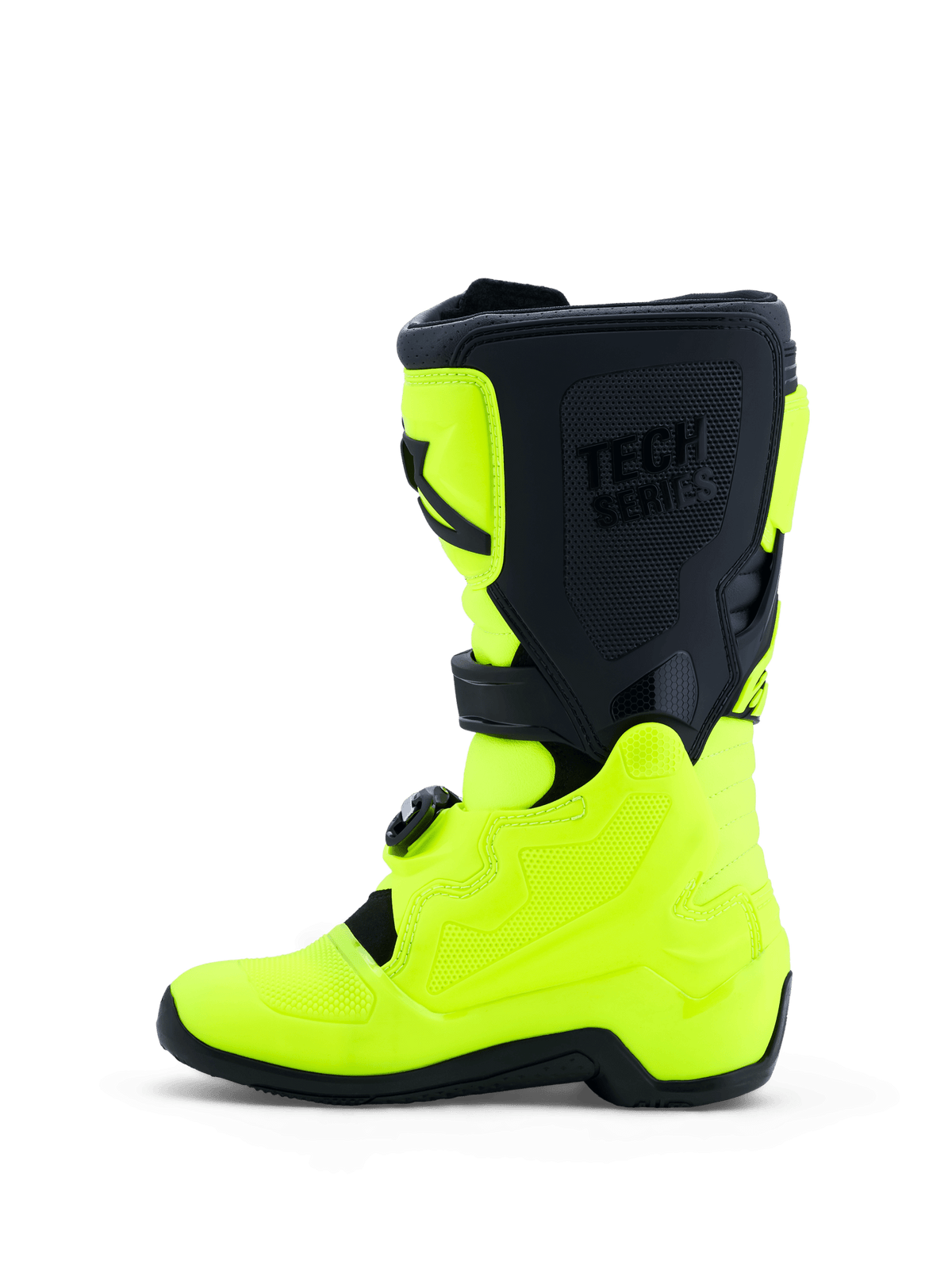 Alpinestars Bottes Tech 7S Enfants Jaune Fluo et Noir - MxProStoreParts