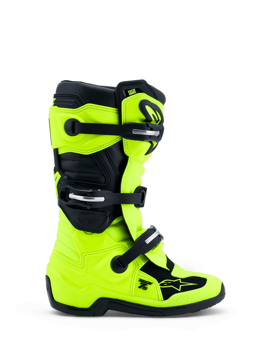 Alpinestars Bottes Tech 7S Enfants Jaune Fluo et Noir