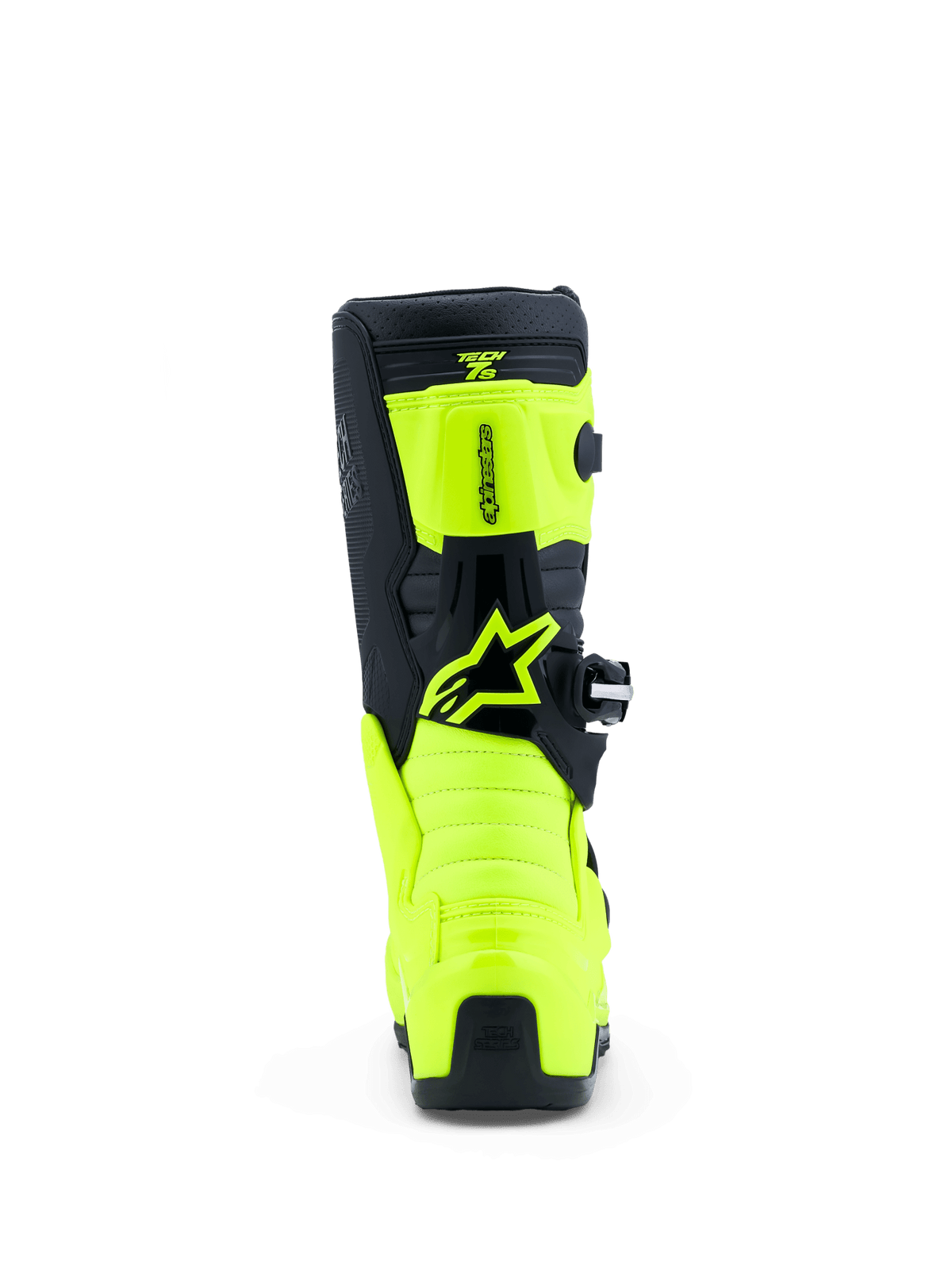 Alpinestars Bottes Tech 7S Enfants Jaune Fluo et Noir - MxProStoreParts