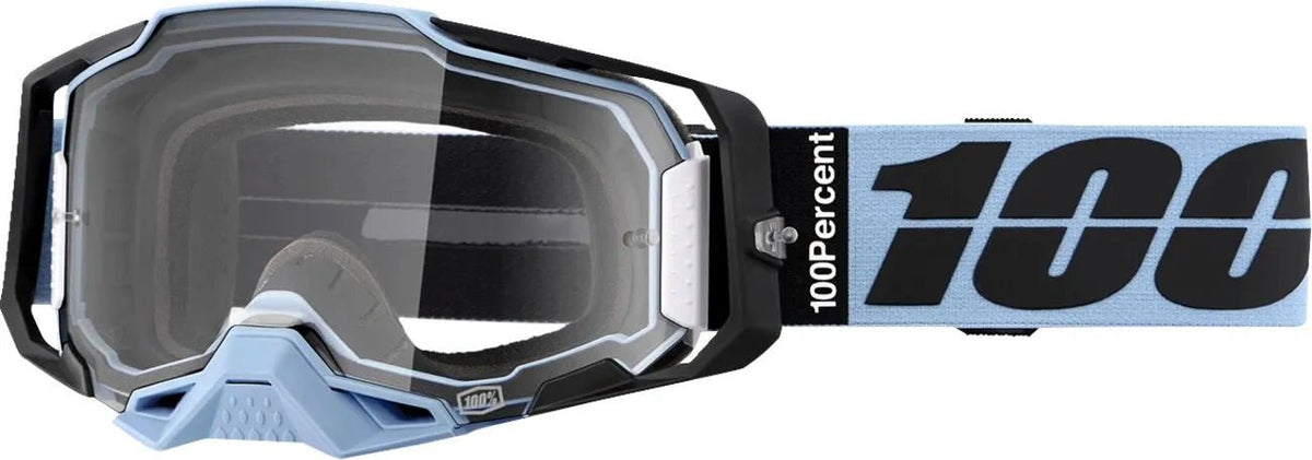 100% Armega Petros Motocross Goggles – Clear Lens - MxProStoreParts