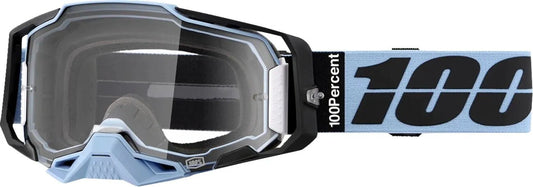 100% Armega Petros Motocross Goggles – Clear Lens